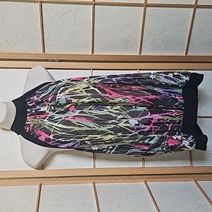 Women multicolor Sushiflower Sheer Blouse in a Size XL